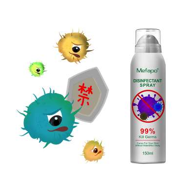 OEM 75% Alcohol Hand Disinfectant Kill Germs Aerosol Spray