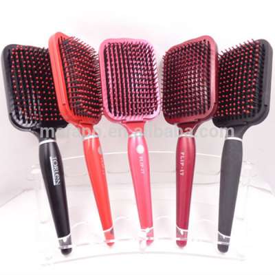 Professional easy clean hair brush with spray pump