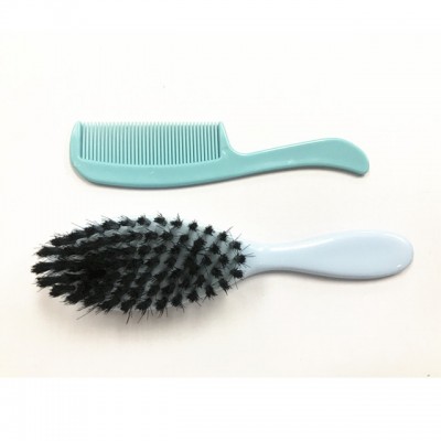 Custom Baby Plastic Hair Brush and Comb Set Cleaning Face